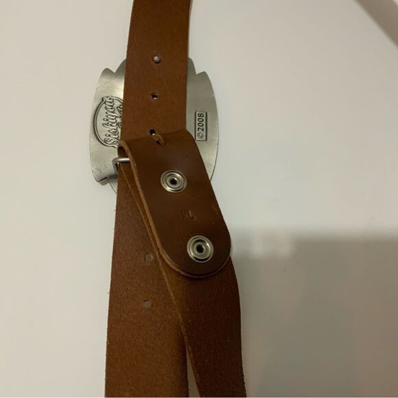 Men's AUBURN FOOTBALL Official License Collegiate Buckle with belt XL - Picture 6 of 12